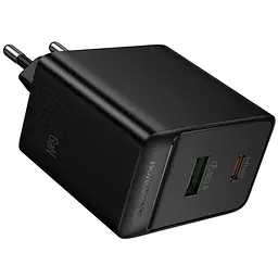 МЗП Borofone BAS16A Erudite PD45W+QC3.0 (1USB-A/1C) Black - мініатюра 4