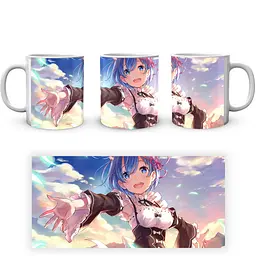 Кухоль GeekLand Re:Zero. Життя з нуля в альтернативному світі Рем RZ 02.018 330 мл білий - мініатюра 4