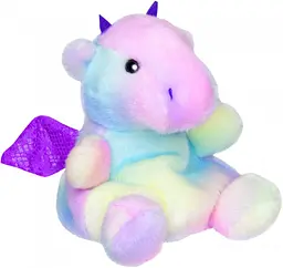 Іграшка м'яконабивна Aurora Palm Pals Дракон райдужний 15 см (220688D) - мініатюра 2