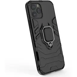 Чохол бампер Primolux Ring Armor для Apple iPhone 11 Pro Black - мініатюра 2