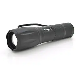 Ліхтарик Bailong BL1831-T6, Cree XML-T, Zoom, алюміній, ударостійкий, акумулятор - мініатюра 1