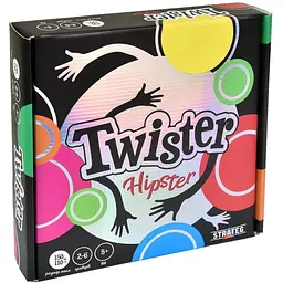 Розважальна гра Strateg Twister-hipster 30628 Різнокольоровий shop (4823113877491)