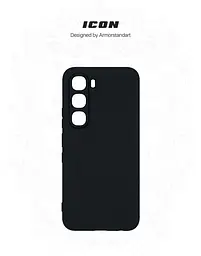 Чехол ArmorStandart ICON для Infinix Hot 60 Pro 4G Camera cover Black (ARM88672) - мініатюра 3