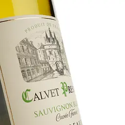 Вино Calvet Prestige Sauvignon Blanc Cuvee Fumee Bordeaux AOC біле сухе 0.75 л - мініатюра 3