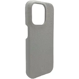 Чохол iLera NAPA Leather Case 1.0 для Apple iPhone 15 Pro Max Ionic Grey [iLNPCS1015PrMxIG] [104097] - мініатюра 2