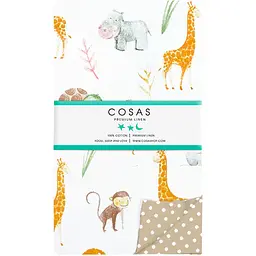 Підковдра дитяча Cosas Africa Zoo 110х140 см жовта (AfricaZoo_DotsBeige_140q) - мініатюра 2