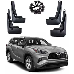 Бризковики для Toyota Highlander 2019- Комплект 4 шт (BTYHL2121)
