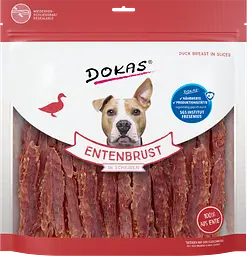 Ласощі для собак Dokas - Качина грудка скибочками