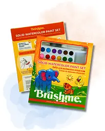 Набір розмальовок для дітей Тварини Brushme PAINTS3 Різнокольоровий shop (9995482464345)