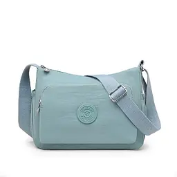 Кросбоді текстильне Confident WT1-3751BL синє