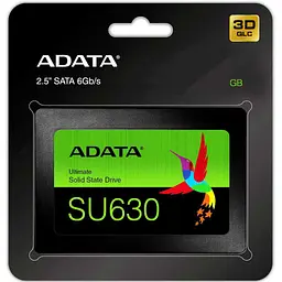 Накопичувач SSD Adata Sata 2.5" 240Gb Ultimate SU630 3D QLC 250 256 (ASU630SS-240GQ-R) - мініатюра 6