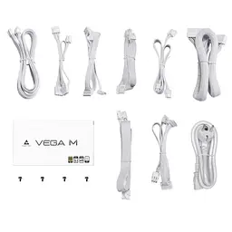 Блок живлення Chieftec Vega M 750W ATX 3.1 80+ Gold (PPG-750-CW) White - мініатюра 6
