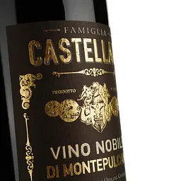 Вино Castellani Vino Nobile di Montepulciano El.Famiglia DOCG, червоне, сухе, 13,5%, 0,75 л - мініатюра 3