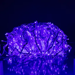 Вулична гірлянда Бахрома GarlandoPro 36 м 600 LED білий дріт Синій 36MWBL