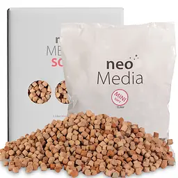 Наповнювач для біофільтрації зі зниженням pH Aquario Neo Media Soft Mini 1 л - мініатюра 1