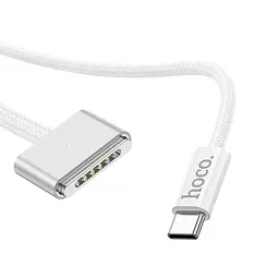 Кабель для заряджання Hoco X103 magnetic charging Cable Type-C to Mag3 140W 28V/5A 2м White (34382_3340147) - мініатюра 6