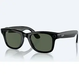 Смарт-окуляри Ray-Ban Meta Wayfarer Shiny Black Frame Green Lenses (RW4006 601/71 50-22)