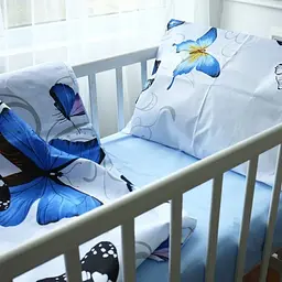 Наволочка MirSon Kids Time 17-0389 Blackburn Бязь блакитна - мініатюра 4