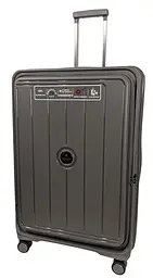 Валіза велика Airtex 253 Поліпропілен TSA 102 л Сіра