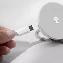 Бездротовий зарядний пристрій Proove Knocker 2 in 1 Qi2 15W White (WSPK15012002) - мініатюра 8