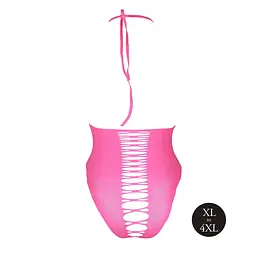 Боді Ouch! High-Cut Body, XL/XXXXL (рожевий) - мініатюра 5