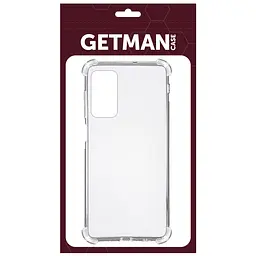 TPU чохол GETMAN Ease logo посилені кути для Nokia G42 Безбарвний (прозорий) - мініатюра 2