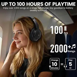 Bluetooth навушники 1Mii AI Y8+ з ANC, LDAC і автономністю до 100 годин - мініатюра 7