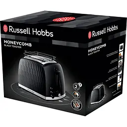 Тостер Russell Hobbs Honeycomb Black 26061-56 - мініатюра 6