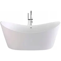 Ванна акрилова окремостояча Rea Ferrano 180x80 white REA-W0098, Білий