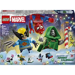 Конструктор LEGO Super Heroes Marvel Адвент-календар 2026 317 ел. (76340) - мініатюра 3