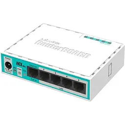 Маршрутизатор Mikrotik RouterBOARD hEX lite (RB750r2) - мініатюра 2