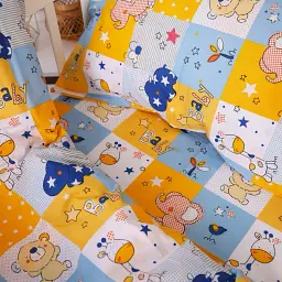 Підковдра MirSon Бязь Kids Time 20-0038 Cute animals 160х220 см (2200009639838) - мініатюра 7