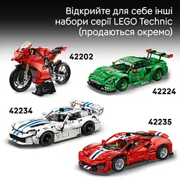 Конструктор LEGO Technic Мотоцикл Ducati Desmo450 MX Factory 457 ел. (42238) - мініатюра 18