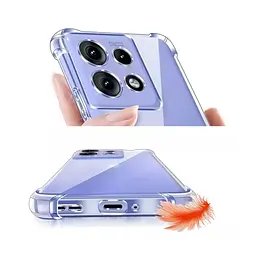 Чохол до мобільного телефона BeCover Anti-Shock Motorola Edge 50 Clear (713149) - мініатюра 3