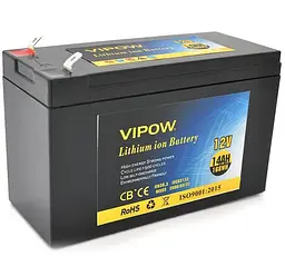 Акумуляторна батарея для ДБЖ Vipow Li-Ion 12 V / 14 А*ч (VP-12140LI)