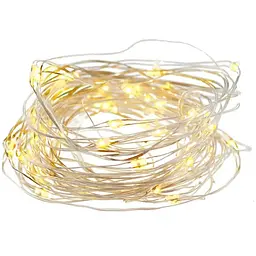 Гірлянда Chomik Гірлянда-струна 6,2 м, 60 LED теплий білий, 3АА батар., ІР44 (5900779802650)