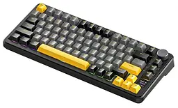 Клавіатура Attack Shark X85 Pro RGB Linear Blueberry Switch Wireless (AS-6972792470368-SB-UA) Starry Black (G-000003591) - мініатюра 3