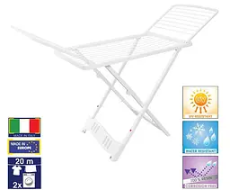 Сушарка для білизни підлогова Casa Si Resin 20m White (CS92066Q01) - мініатюра 2