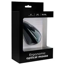 Миша Gembird MUS-ERGO-01 USB Black (MUS-ERGO-01) - мініатюра 4