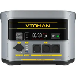 Портативна зарядна станція Vtoman FlashSpeed 2400 LiFePO4, 1408 Вт/ч 2400 Вт (FlashSpeed 2400) - мініатюра 3