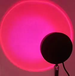 Лампа проекційна з ефектом заходу сонця від павербанку Atmosphere Sunset Lamp - мініатюра 5