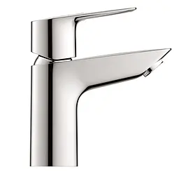 Змішувач для умивальника S-Size + натискний донний клапан Grohe BauLoop New 23878001 Хром - мініатюра 6