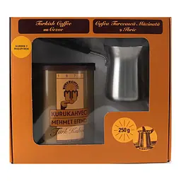 Кава мелена Kurukahveci Mehmet Efendi Turkish Ground Coffee подарунковий набір 250 г