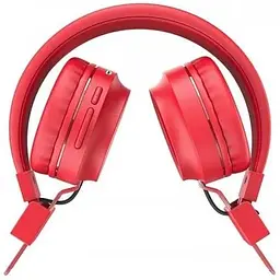 Бездротові навушники Hoco W25 Bluetooth накладні червоні 6931474710079 - мініатюра 2
