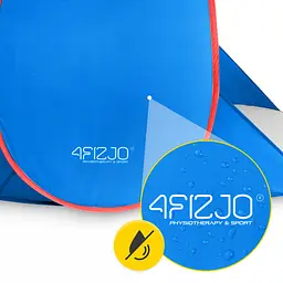 Намет пляжний 4FIZJO Pop-Up 195 x 120 см саморозкладний Blue/Red (P-5905973405164) - мініатюра 10
