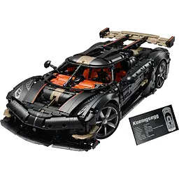 Конструктор LEGO Technic Koenigsegg Sadair's Spear Megacar 4104 ел. (42232) - мініатюра 5