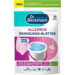 Розчинна серветка для прибирання Dr. Beckmann Magic Leaves Весняна свіжість 20 шт.