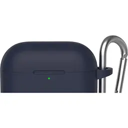 Чохол Blueo Liquid Silicone Case+Carbine для AirPods 4 Deep Blue (B44-A4DBL) [120743] - мініатюра 3