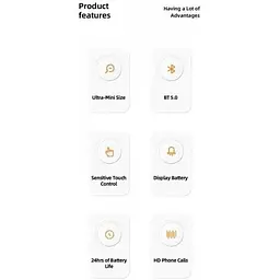 Навушники бездротові Usams TWS Earbuds Bluetooth LX08 чорні - мініатюра 6