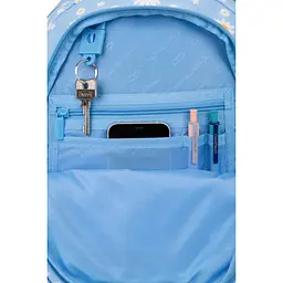 Набір: Рюкзак шкільний CoolPack Jerry Daisy Sun (F029834) + Пенал на блискавці CoolPack Campus з органайзером 23x9x5 см блакитний (E62547) - мініатюра 6